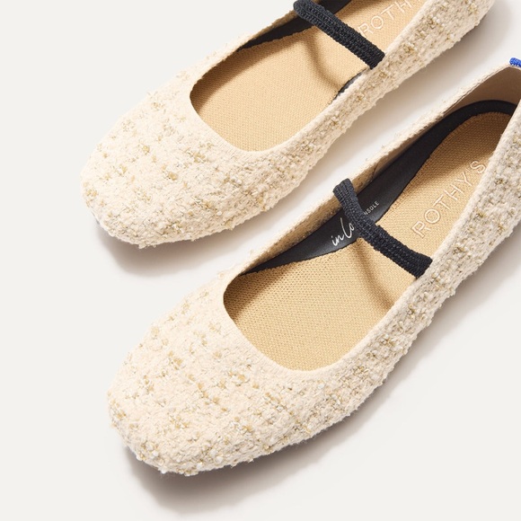 EUC. Rothy's Pearl Bouclé Flats - Picture 3 of 10